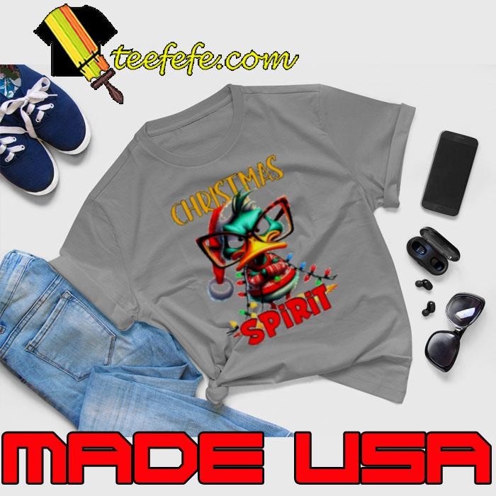 Sarcastic Grumpy Duck Christmas spirit Unisex