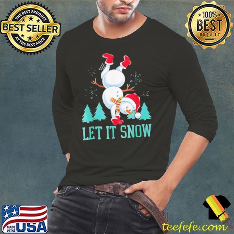 Selected Winter Let It Snow Long Sleeve Tee