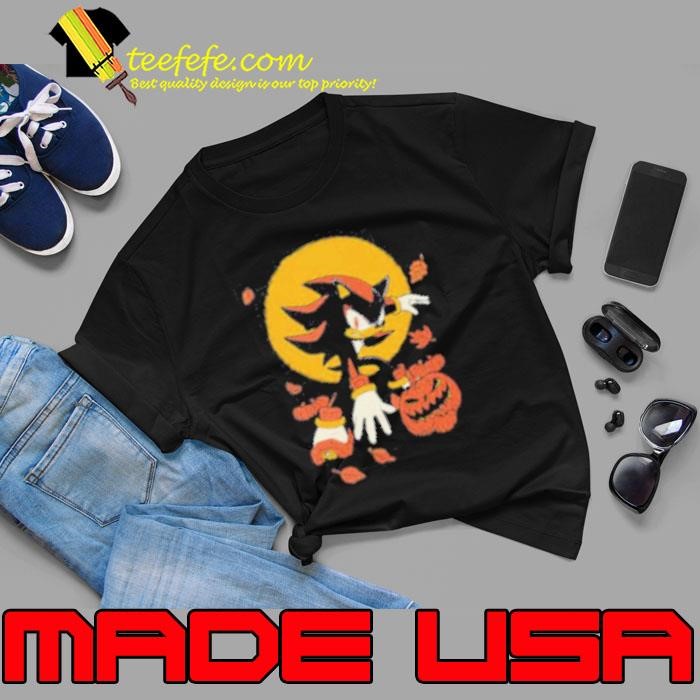 Shadow The Hedgehog Pumpkin Halloween Unisex