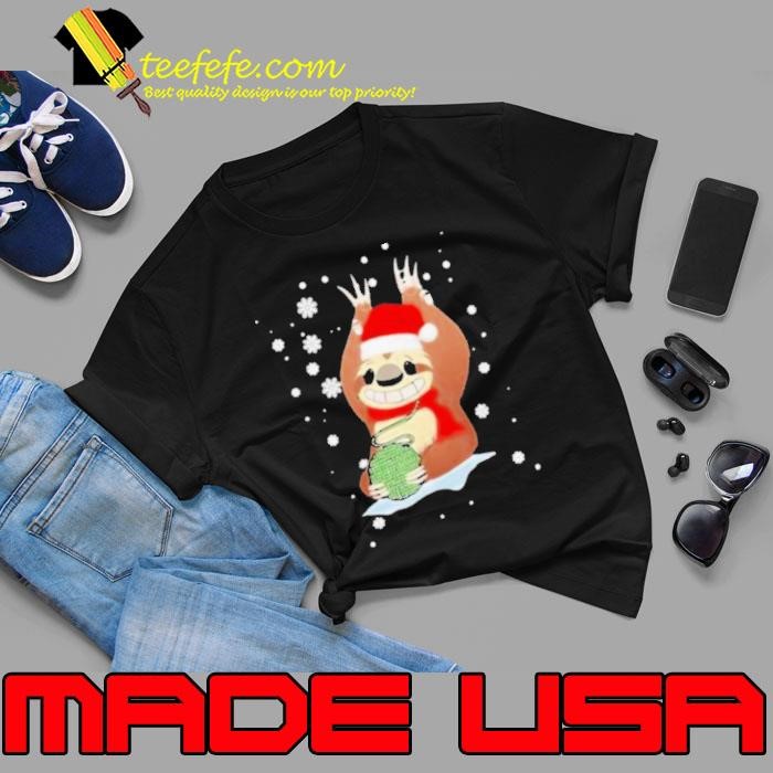 Sloth Santa Crochet Unisex