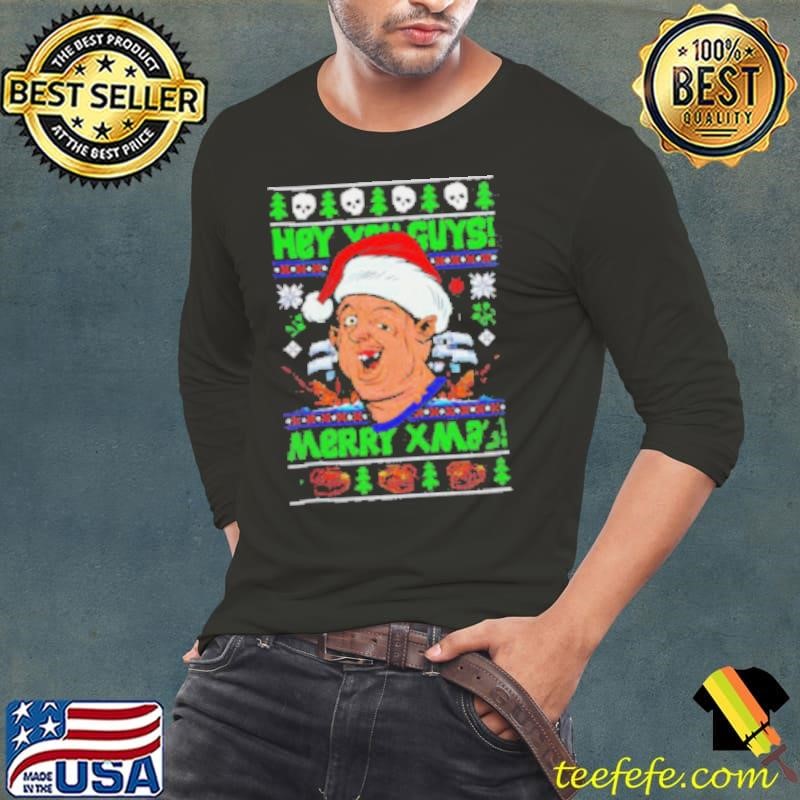 Sloth The Goonies hey you guys Merry Xmas shirt