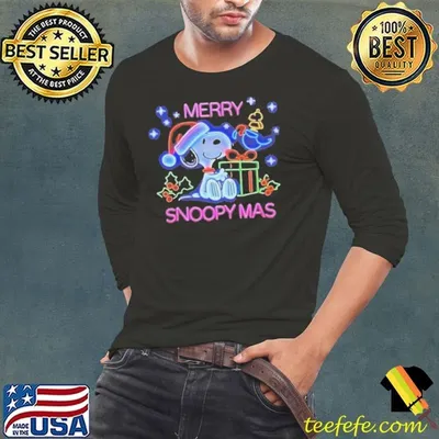 Snoopy Peanuts Merry Christmas 2024 Snoopymas Shirt