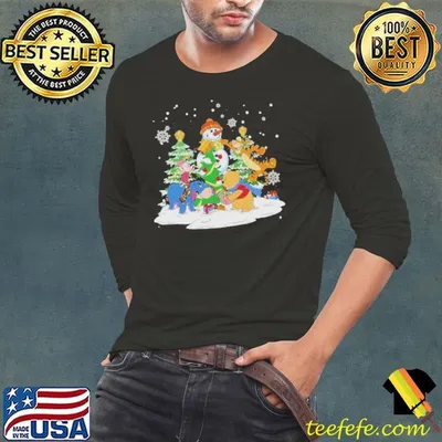 Snowman Bear And Friends Christmas shirt