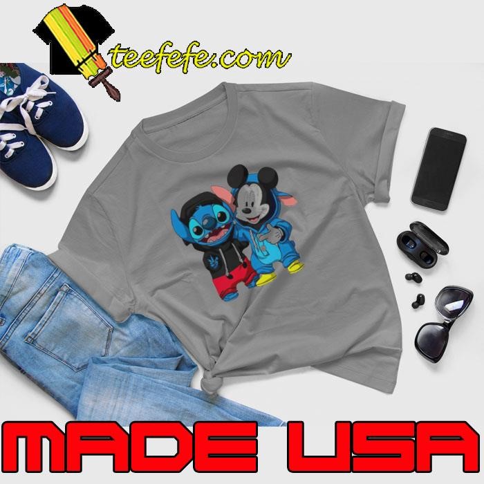 Stitch And Mickey Mouse Friendship Unisex