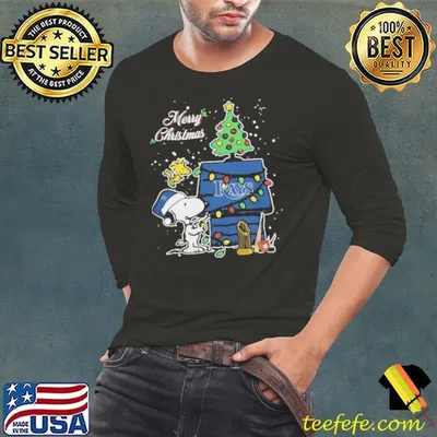 Tampa Bay Rays Merry Christmas With Snoopy Baby Shirt