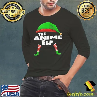 The Anime Elf Family Christmas Group Matching shirt
