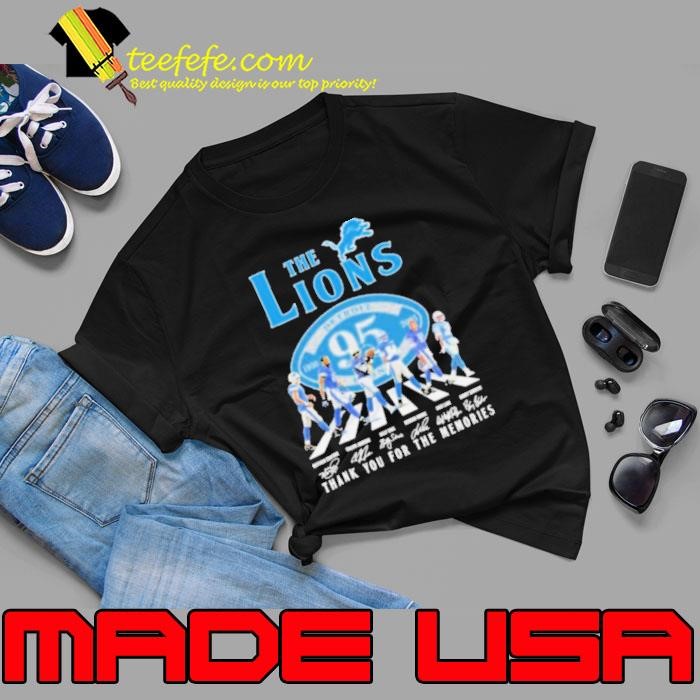 The Detroit Lions Abbey Road 95th Anniversary 1930 2025 Unisex