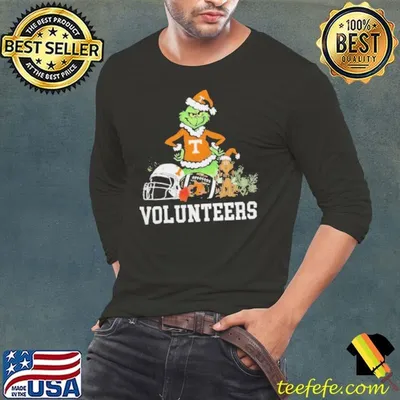 The Grinch And Tennessee Volunteers Christmas Shirt