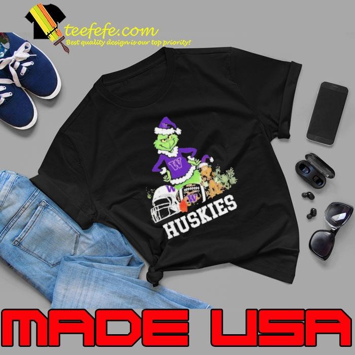 The Grinch And Washington Huskies Christmas Unisex