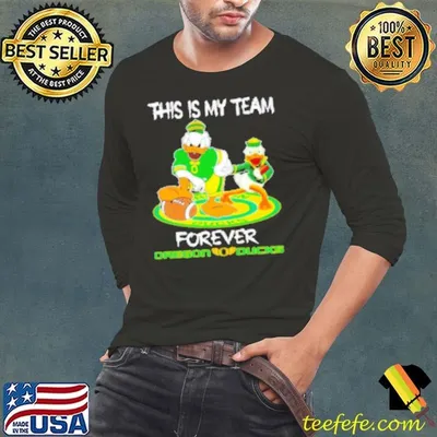 This is my team forever Oregon Ducks football 2024 Shirt