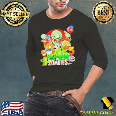 Top Plants vs zombies Birthday Shirt