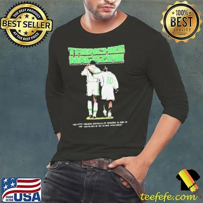 Trenches Magazine Kanu and Okocha shirt