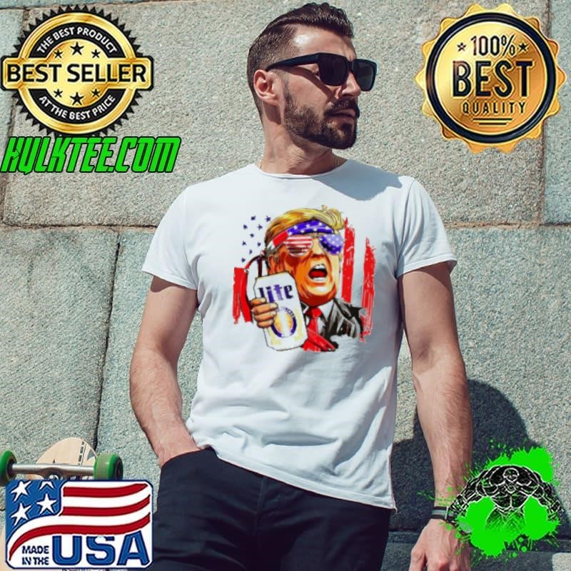 Trump Coors Light beer American flag Unisex