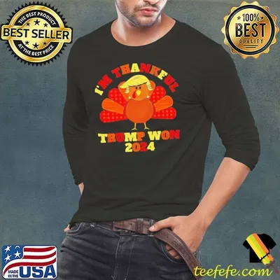 Trump turkey thankful for a leadership choice that inspires confidence shirt