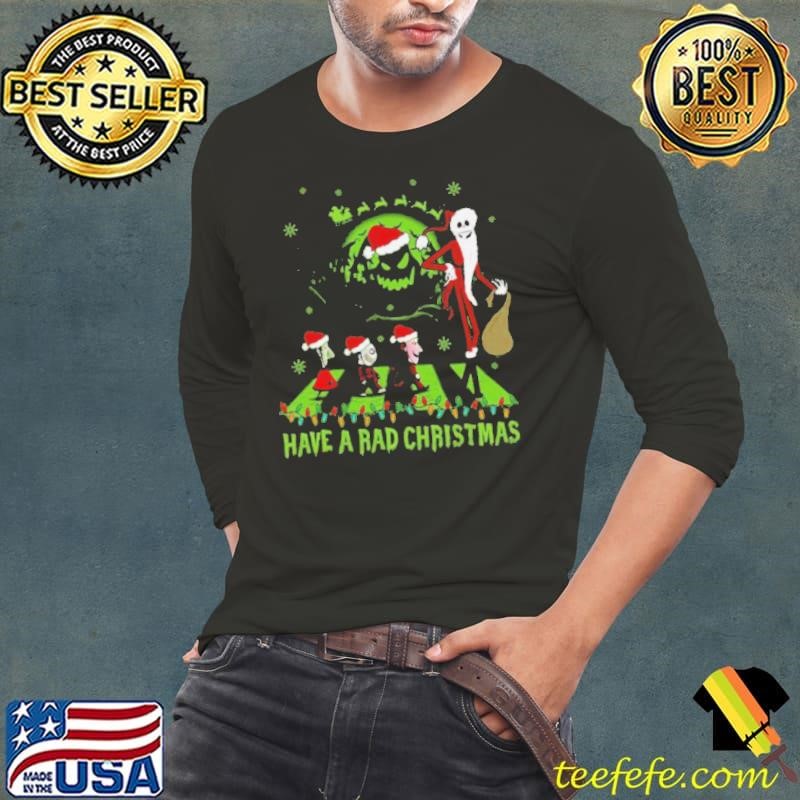 Two sided The Nightmare Before Christmas Long Sleeve Tee