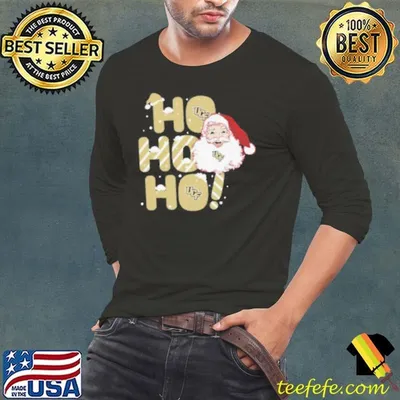 UCF Knights Ho Ho Ho Santa Claus Christmas shirt