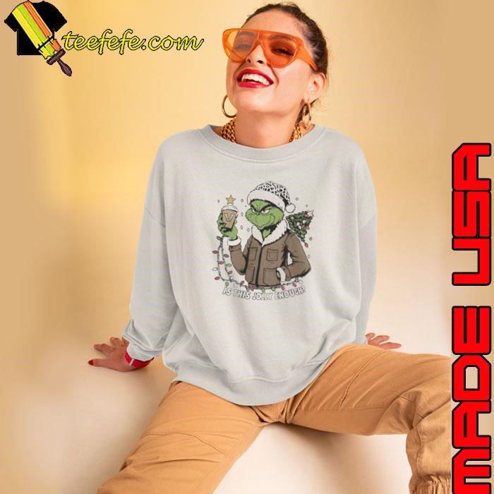 Vanderbilt Commodores x Santa Grinch Is This Jolly Enough Merry Christmas Sweatshirt