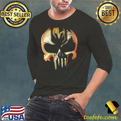 Vegas Golden Knights Punisher Skull Shirt