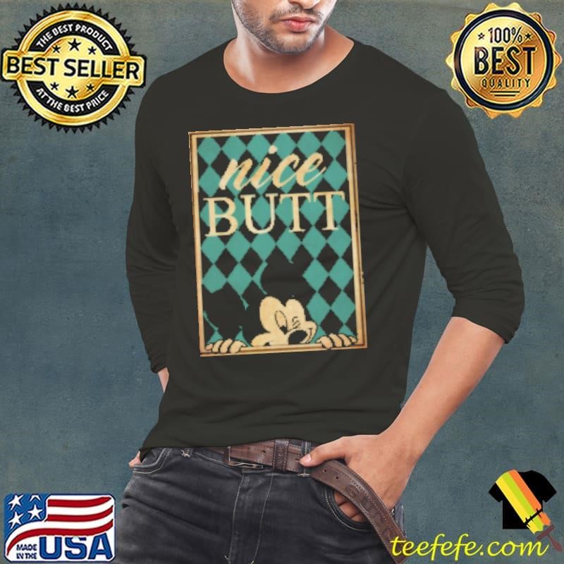 Vintage Disney Mickey Mouse Nice Butt Long Sleeve Tee