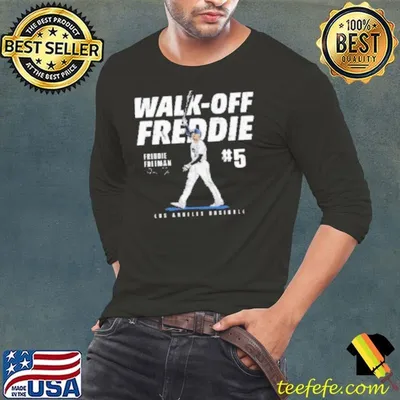 Walk Off Freddie Freeman Los Angeles Dodgers Signature Shirt