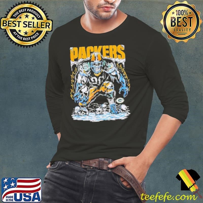 Warren Lotas x Green Bay Packers Skeleton NFL Football shirt