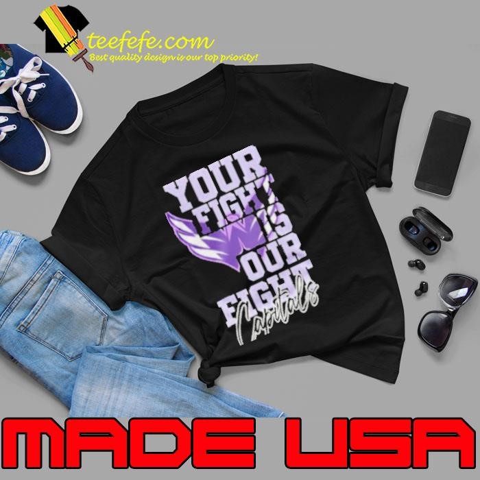 Washington Capitals Your Fight Is Our Fight Black Unisex