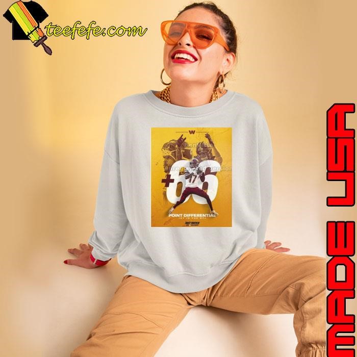 Washington Commanders Leading The Pack Point Differential 1St In The NFL Poster Sweatshirt