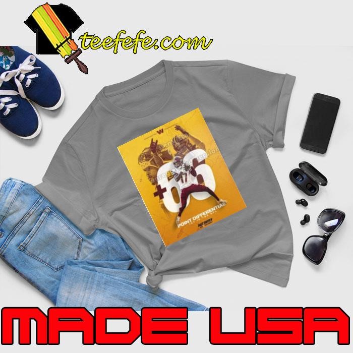 Washington Commanders Leading The Pack Point Differential 1St In The NFL Poster Unisex