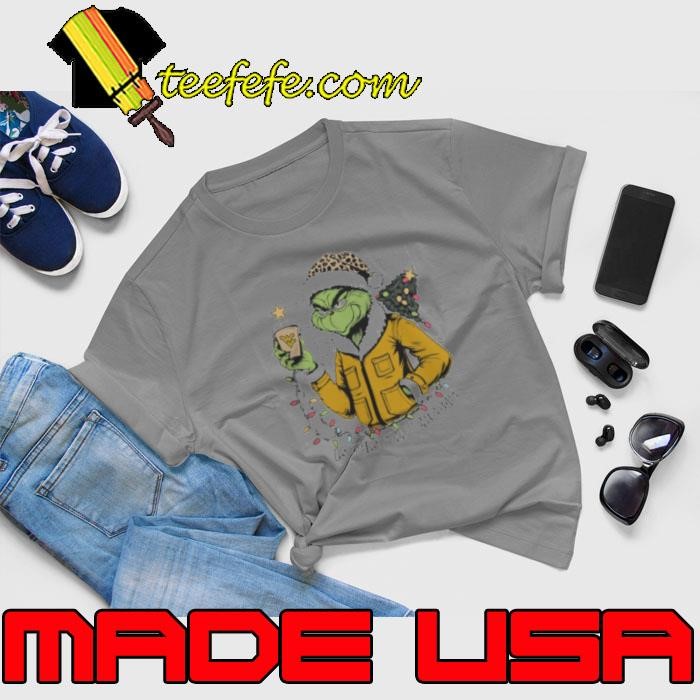 West Virginia Mountaineers x Santa Grinch Is This Jolly Enough Merry Christmas Shirt