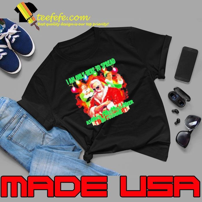 Wizard I am here to spread as much Christmas cheer as possible Unisex