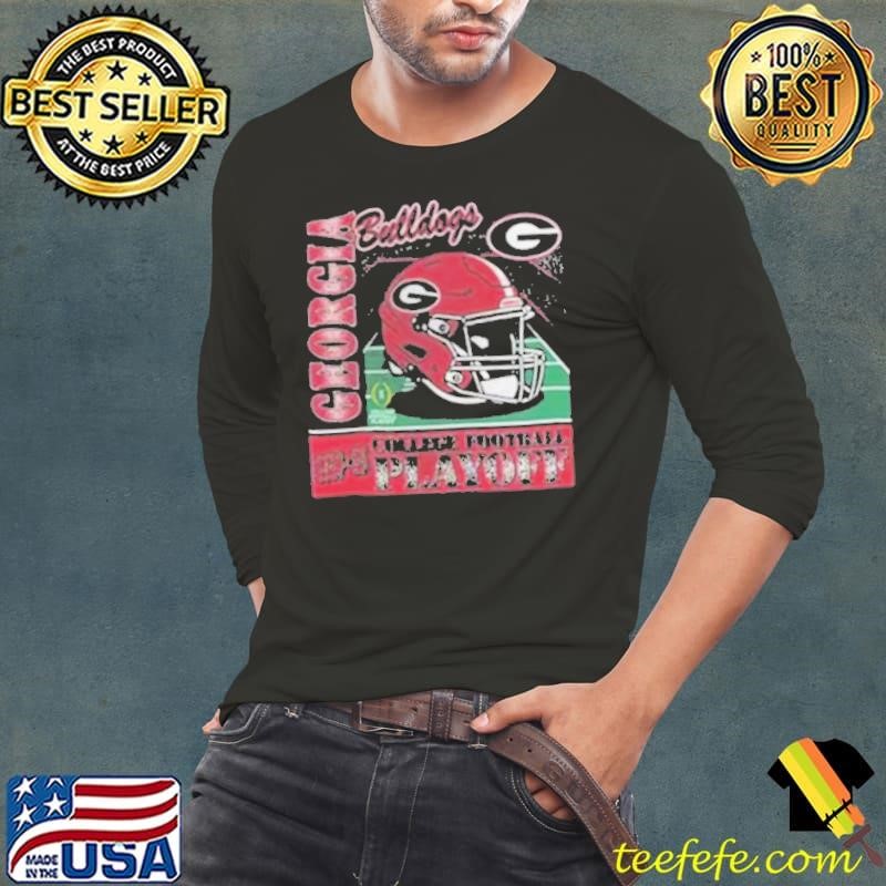 2024 25 College Football Playoff Helmet Georgia Bulldogs NCAA Division Helmet Shirt