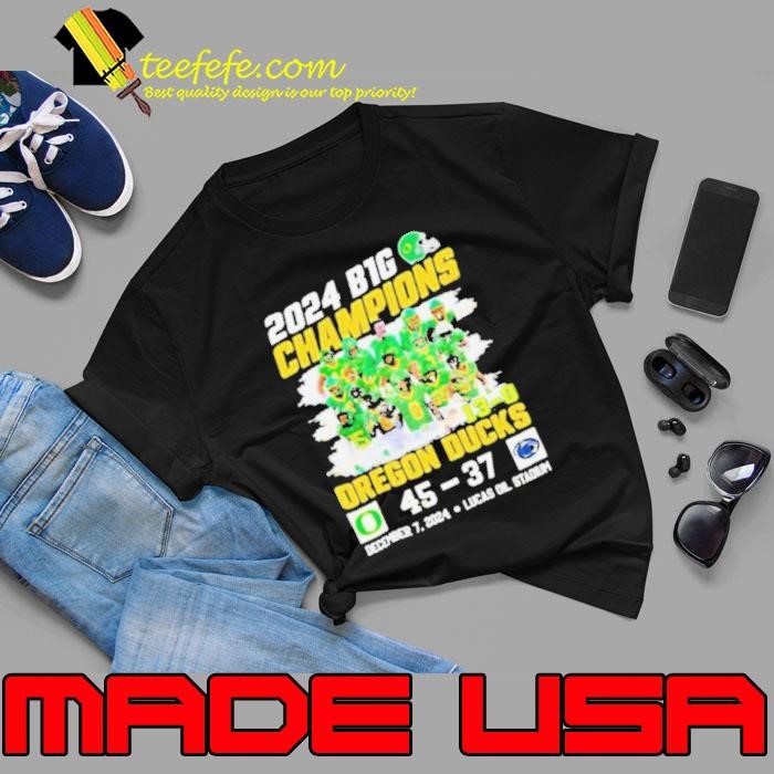 2024 Big 10 Champion Oregon Ducks Unisex