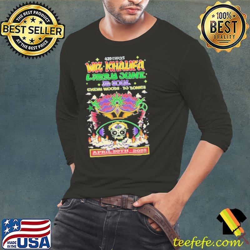 420 On The Rocks Wiz Khalifa Red Rocks Morrison CO 04 20 2025 shirt