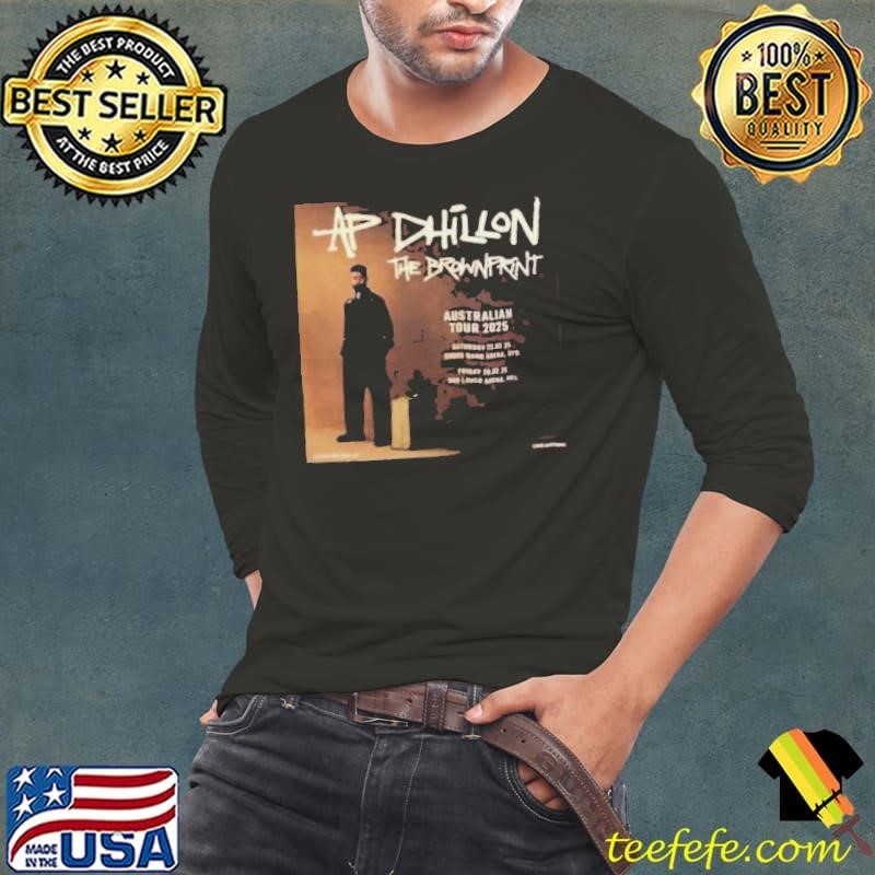 AP Dhillon The Brownprint Australia Tour 2025 Performances Scheduled On February T Shirt