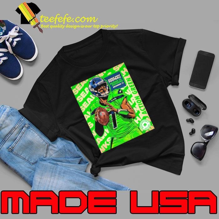 Action Green under the lights Sunday Night Football Dec 15 2024 Seattle Seahawks vs Green Bay Packers Poster Unisex