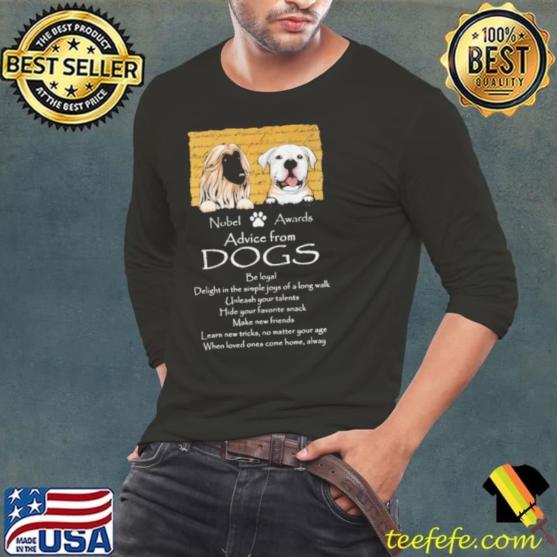 Advice From Dogs Cats Long Sleeve Tee