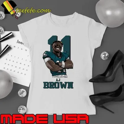 Aj Brown American professional football wide receiver eagles T-Shirt