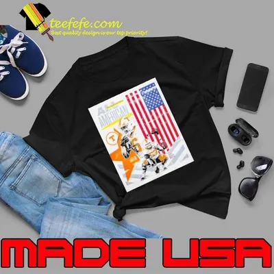 All-America team honors for Cooper Mays and Dylan Sampson Tennessee Volunteers Poster shirt