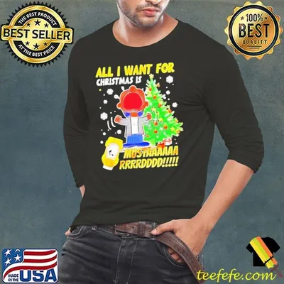 All I Want For Christmas is Mustard Kendrick Lamar Shirt