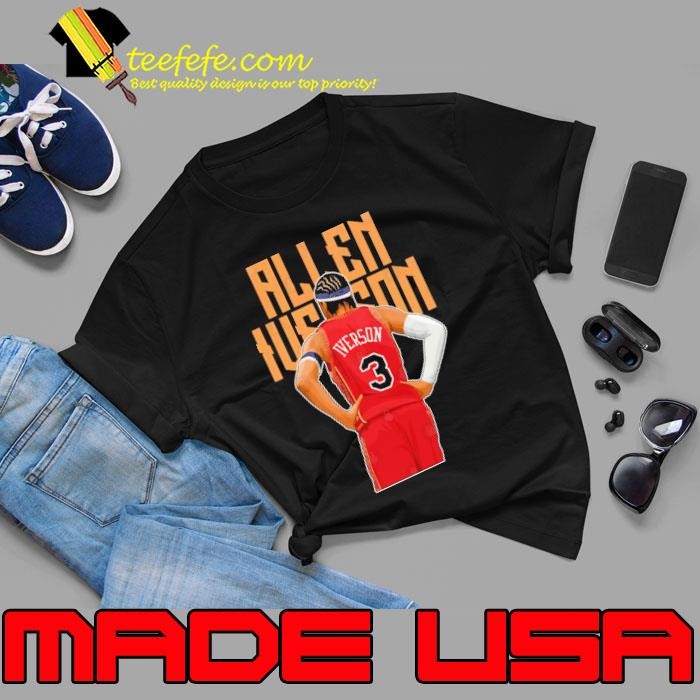 Allen Iverson Stand Focus #3 Bold American former professional basketball Unisex