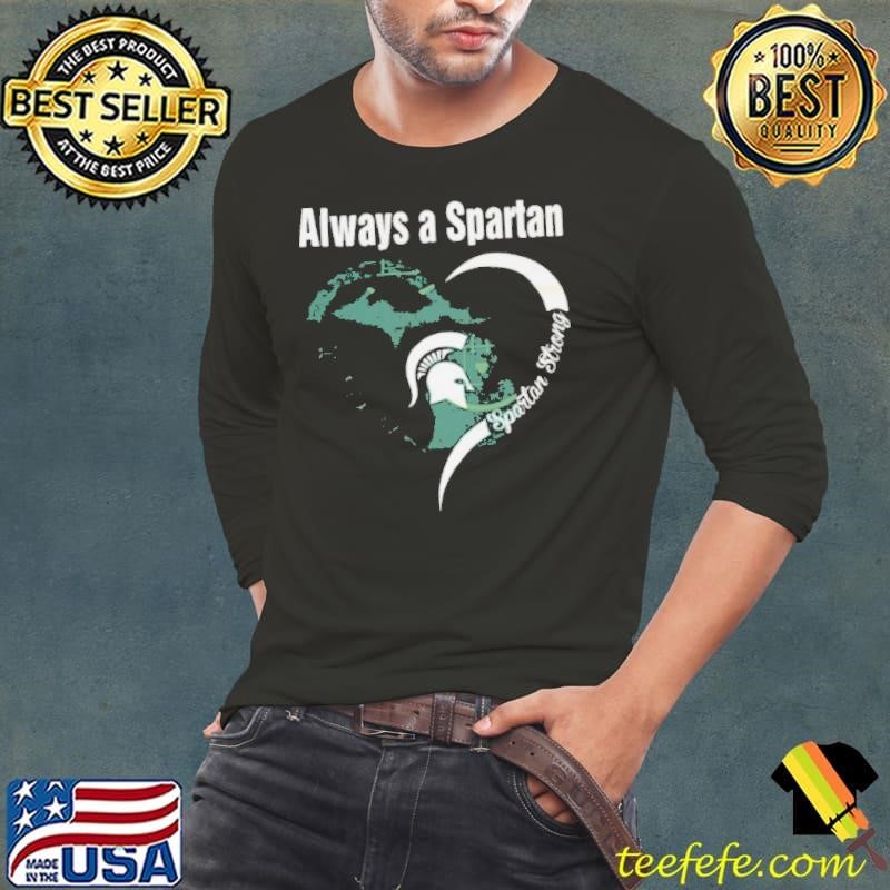 Always A Michigan State Spartans Mens Basketball 2024 Long Sleeve Tee