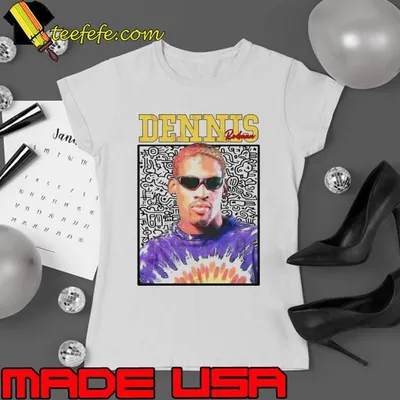 American former professional basketball player dennis rodman T-Shirt