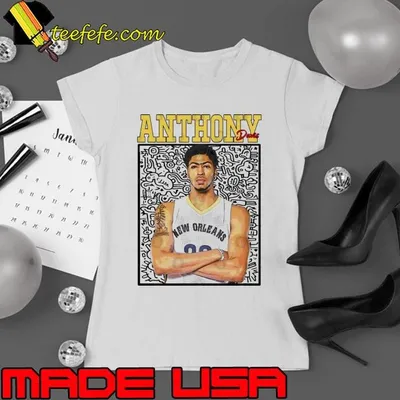 American professional basketball player anthony davis T-Shirt