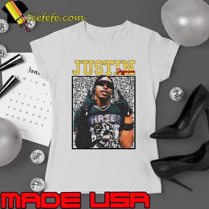 American professional football wide receiver justin jefferson T-Shirt