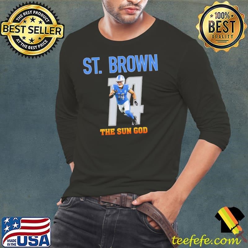 Amon-Ra St Brown German-American professional football wide receiver Detroit T-Shirt