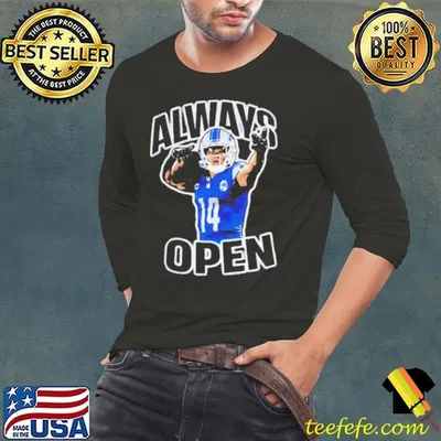 Amon Ra St. Brown Always Open Detroit Lions shirt