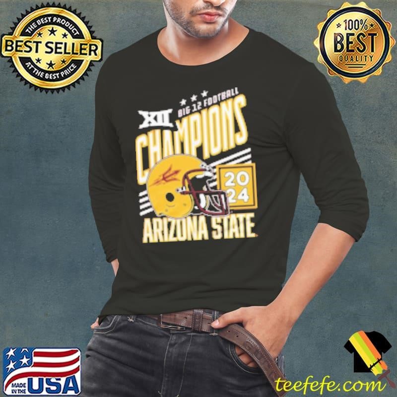 Arizona State Big 12 Champions Helmet Shirt
