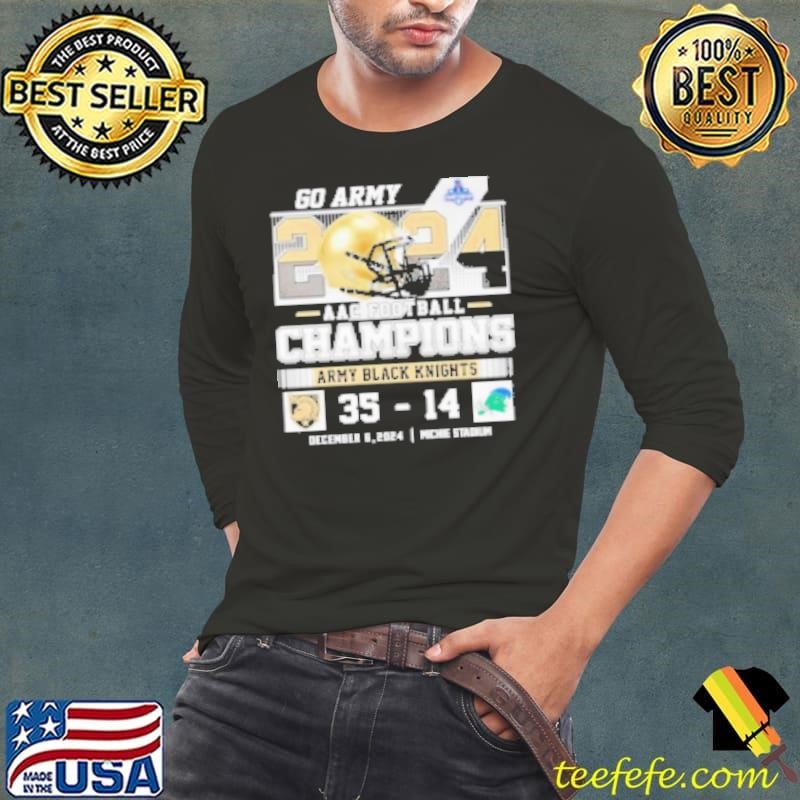 Army Black Knights AAC Football Champions 2024 Go Army Shirt