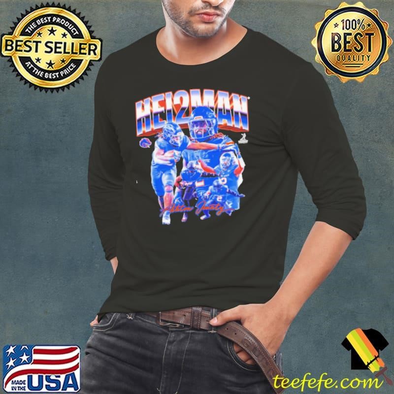 Ashton Jeanty Heisman Boise State Broncos shirt