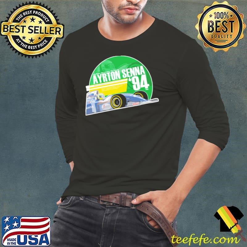 Ayrton Senna 1994 Tribute Brazilian racing driver T-Shirt